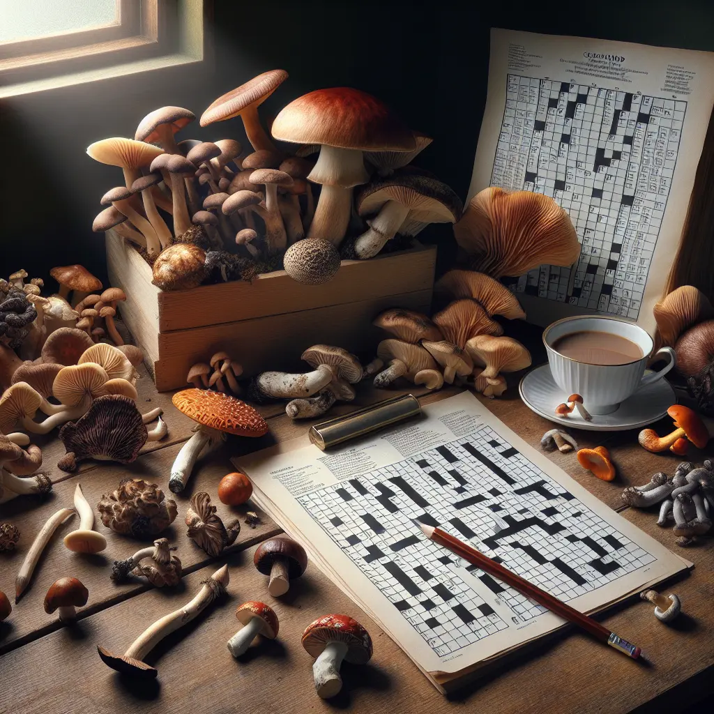 Svamp Krydsord Løsninger